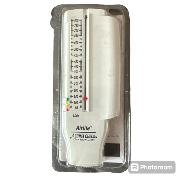 Airlife Asthma Check Peak Flow Meter #002068 Management Zone System (new) - Picture 1 of 2